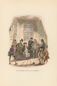 Illustrazione per Pickwick Papers da Hablot Knight Browne