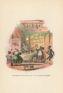 Illustrazione per Il Circolo Pickwick da Hablot Knight Browne