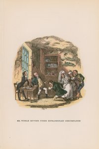 Illustrazione per Pickwick Papers da Hablot Knight Browne