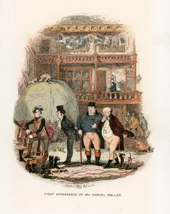 Illustrazione per i Pickwick Papers da Hablot Knight Browne