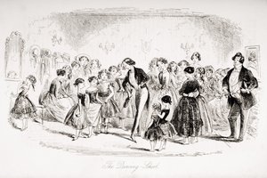 La scuola di danza, illustrazione da 