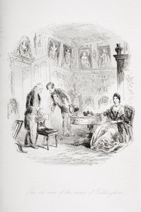 Il vecchio di nome Tulkinghorn, illustrazione da 