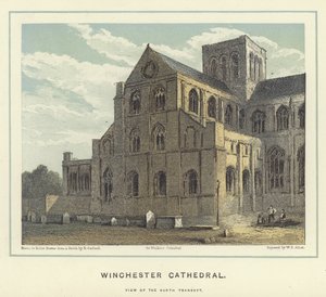 Cattedrale di Winchester, vista del transetto nord