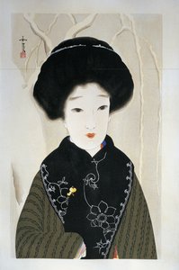 Primo piano di una donna da Hamada Josen