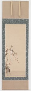 Uccello e Fiori di Prugno, periodo Edo