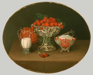 Natura morta con fragole