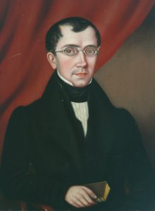 John Butterfield di Cliffe Hall, 1835 da Hannah Maria Hudson