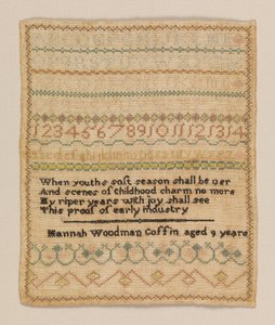 Campione da Hannah Woodman Coffin