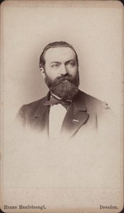 Ritratto del violoncellista e compositore Friedrich Grützmacher da Hanns Hanfstaengl