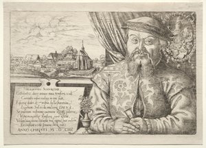 Hieronymus Schurstab, sindaco di Norimberga da Hanns Lautensack
