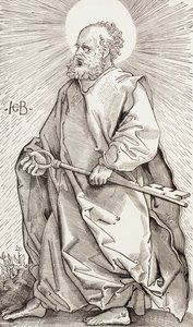 San Pietro con le Chiavi del Regno dei Cieli da Hans (after) Baldung Grien