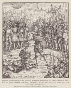Esecuzione del Guardiano di Kufstein, Tirolo