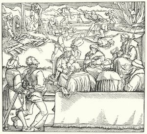 Tribunale (incisione) da Hans (after) Burgkmair