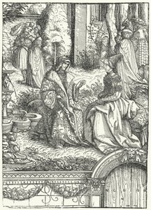 Massimiliano I, Imperatore del Sacro Romano Impero, e sua moglie Maria di Borgogna da Hans (after) Burgkmair