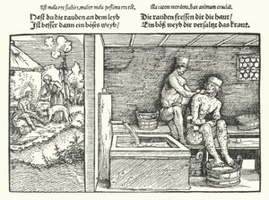 Scabbia da Hans (after) Burgkmair