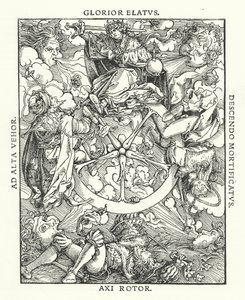 Xilografia da De Remediis Utriusque Fortunae (Rimedi per la Fortuna Buona e Cattiva) di Petrarca da Hans (after) Burgkmair