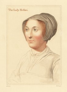 Elizabeth Cooke o Elizabeth Stonor (1812) (incisione) da Hans (after) Holbein the Younger