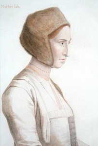 Madre Jackson, nutrice del futuro Edoardo VI, inciso da Francesco Bartolozzi da Hans (after) Holbein the Younger