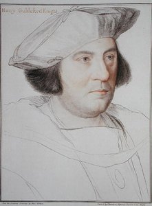 Ritratto di Harry Guldeford (m.1532) inciso da Francesco Bartolozzi (1727-1815) 1792 da Hans (after) Holbein the Younger