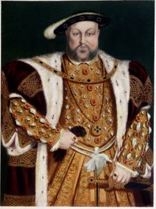 Ritratto di Enrico VIII - da A.P. Holbein, ca. 1543