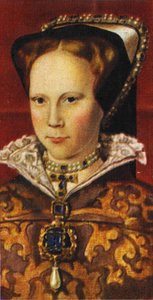 Regina Maria I (stampa) da Hans (after) Holbein the Younger