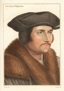 Sir Thomas More, Lord Cancelliere di re Enrico VIII, 1812 da Hans (after) Holbein the Younger