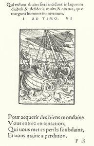Il Marinaio in una Tempesta da Hans (after) Holbein the Younger
