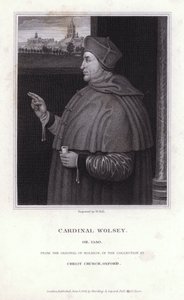 Thomas Wolsey, politico inglese, arcivescovo e cardinale della Chiesa Cattolica