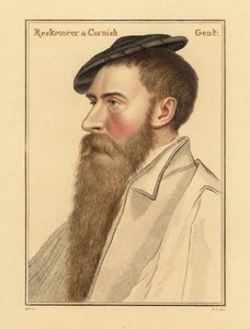 William Reskimer, cortigiano di Re Enrico VIII, 1812 da Hans (after) Holbein the Younger