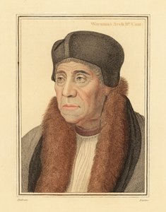 William Warham, Arcivescovo di Canterbury da Hans (after) Holbein the Younger