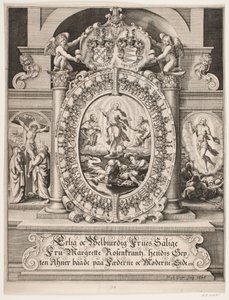 Trasfigurazione di Cristo. Circondato dagli stemmi di Margrethe Rosenkrantz