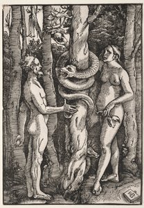 Adamo ed Eva da Hans Baldung
