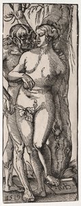 Adamo ed Eva da Hans Baldung