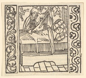 Cura dei morti, illustrazione da Speculum Passionis da Hans Baldung