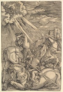 Conversione di Paolo, ca. 1514 da Hans Baldung