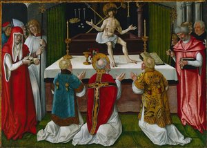 La messa di San Gregorio da Hans Baldung