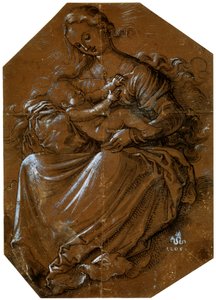 Vergine e Bambino, c1500-1545 da Hans Baldung