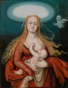Madonna col Bambino da Hans Baldung Grien (Hans Baldung)