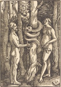 Adamo ed Eva con il serpente