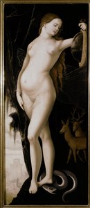 Figura allegorica (Allegoria della Prudenza) da Hans Baldung Grien