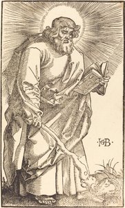 Apostolo Giuda Taddeo da Hans Baldung Grien