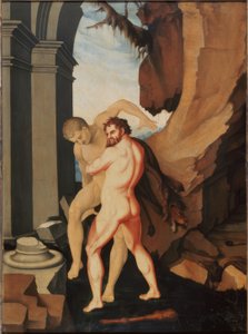 Ercole e Anteo da Hans Baldung Grien
