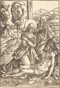 Compianto su Cristo da Hans Baldung Grien