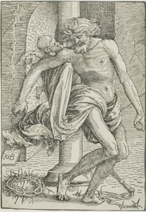 Uomo dei dolori davanti alla colonna da Hans Baldung Grien