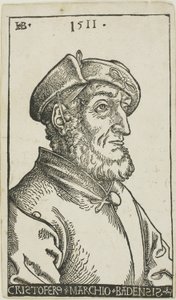 Margravio Cristoforo I di Baden da Hans Baldung Grien