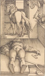 Il Cavaliere Stregato da Hans Baldung Grien