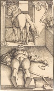 Il Cavaliere Stregato da Hans Baldung Grien