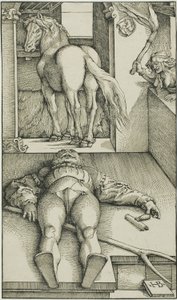 Il Cavaliere Stregato da Hans Baldung Grien