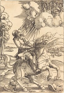 La conversione di San Paolo da Hans Baldung Grien