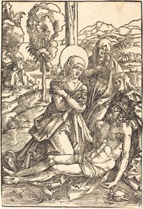 La lamentazione da Hans Baldung Grien